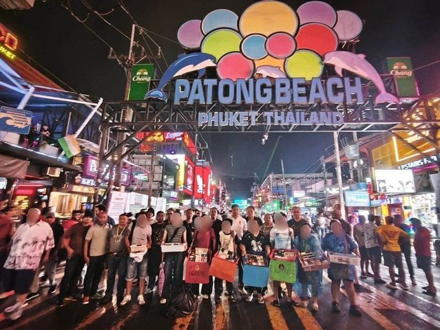 View full size Phuket officials deny complicity after Bangla Road vape raid and 10 arrests