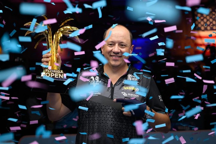 View full size Van Boening Completes His Florida Redemption To Claim The 2026 Florida Open Pool Championship Crown