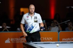 View full size Van Boening Hunts New Title As Arizona Open Delivers Day One Drama