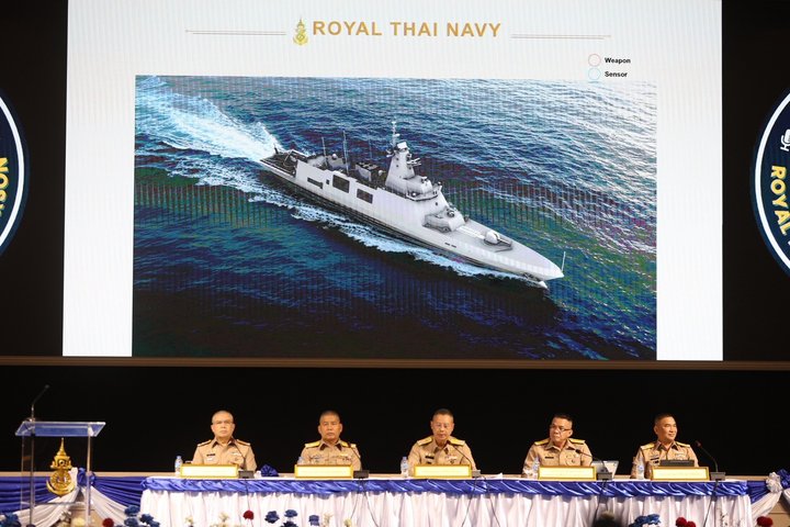 View full size Thai Navy picks Hanwha Ocean of South Korea for 16.73 billion baht frigate