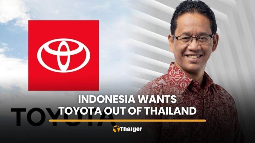 View full size Indonesia asks Toyota to move main production hub out of Thailand